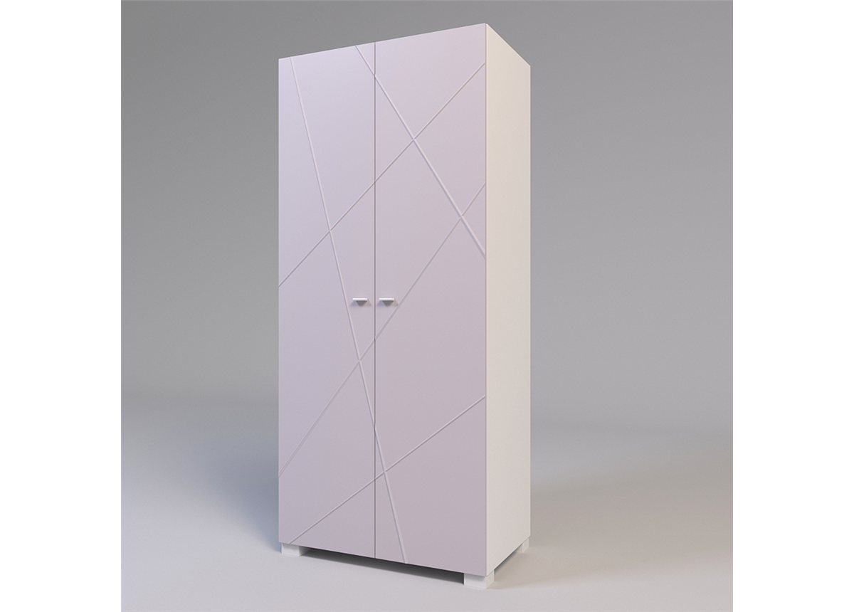 Шкаф Х-Скаут Санти Мебель 900х530х2020 розовый