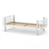 Кровать Монако Верес бело-серый 80x190