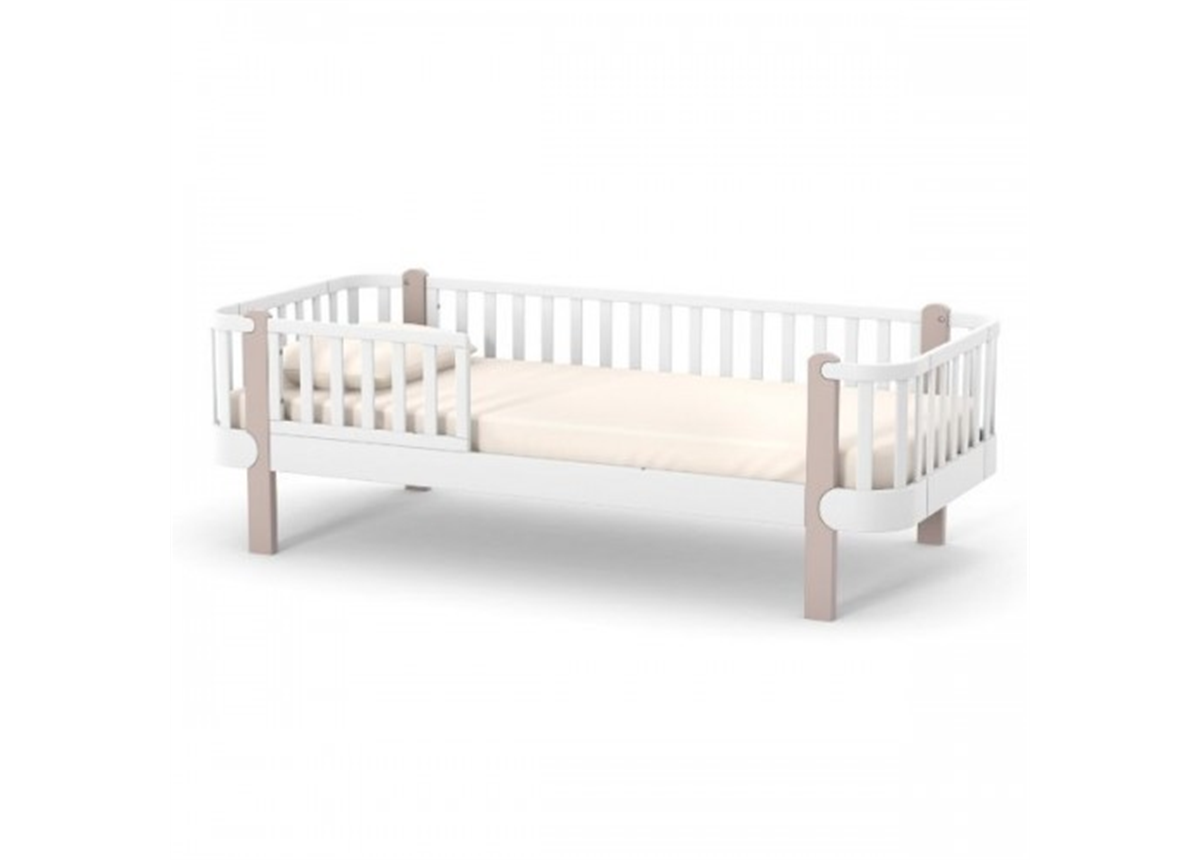 Кровать Монако Верес капучино-белый 80x190