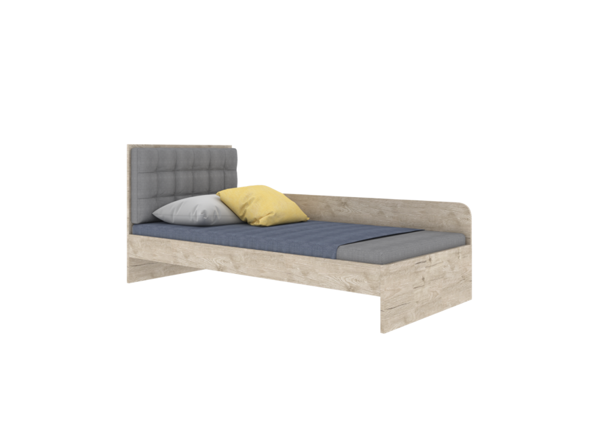 Кровать AN-L-002 Animals Эдисан 90x190