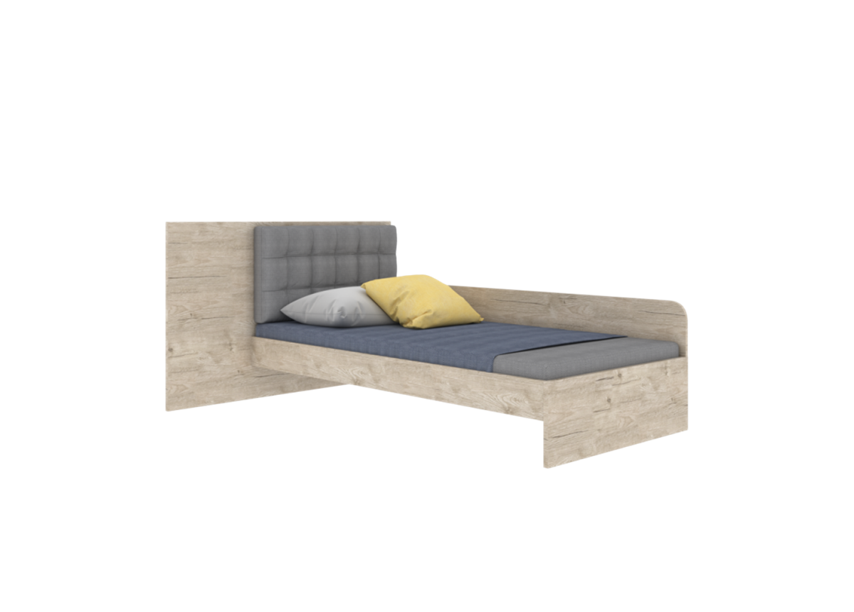 Кровать AN-L-006 Animals Эдисан 90x190