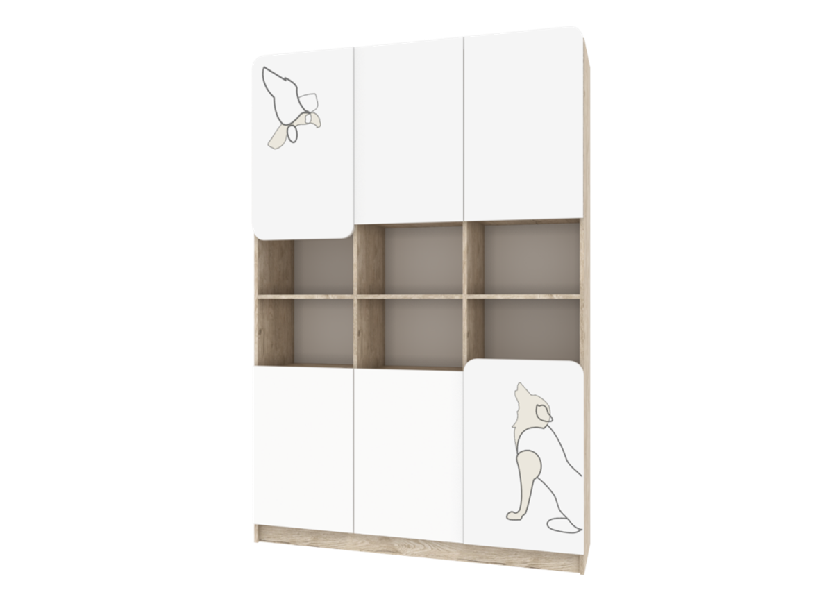 Стеллаж AN-P-001/4 Animals Эдисан