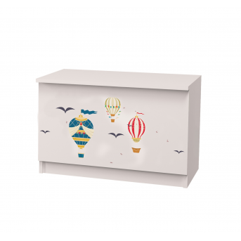 Ящик для игрушек Путешествия MebelKon 50x75x45