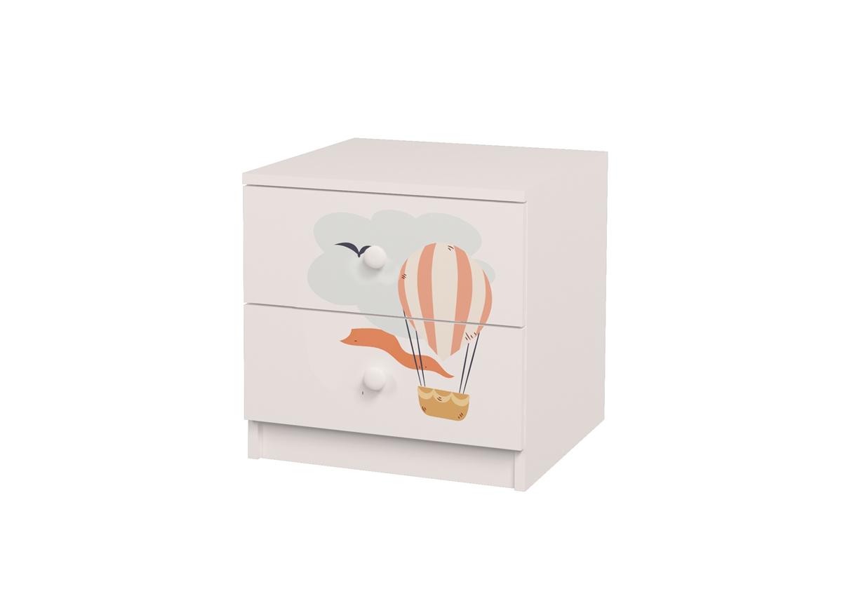 Тумба с ящиками Путешествия MebelKon 50x50x50