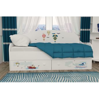 Кровать-диванчик Путешествия MebelKon 90x170