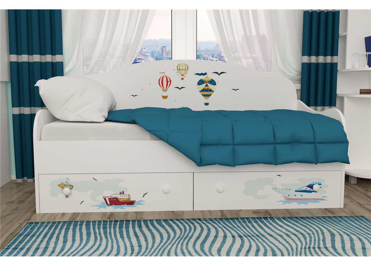 Кровать-диванчик Путешествия MebelKon 90x190