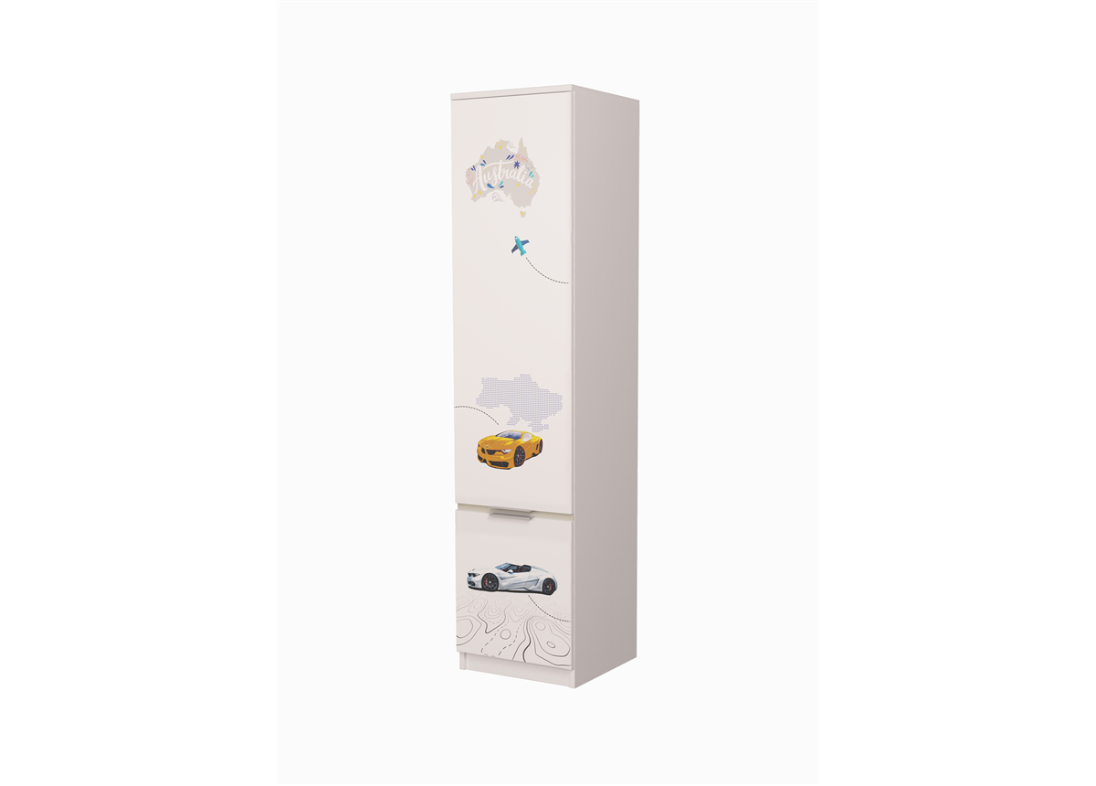 Пенал БМВ-2 с высоким фасадом AUTO MebelKon 211x45x50