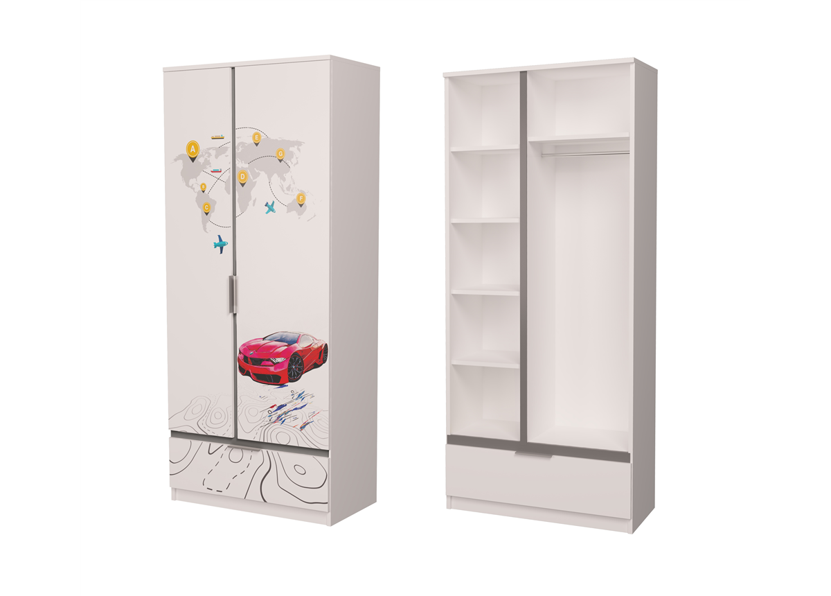 Шкаф БМВ-1.1 AUTO MebelKon 211x100x50