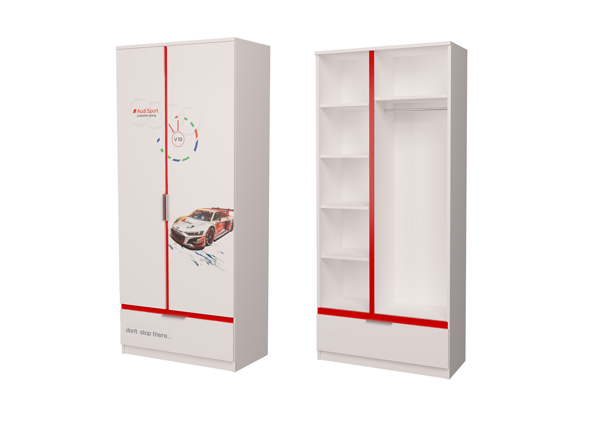 Шкаф Ауди-2 AUTO MebelKon 211x90x50