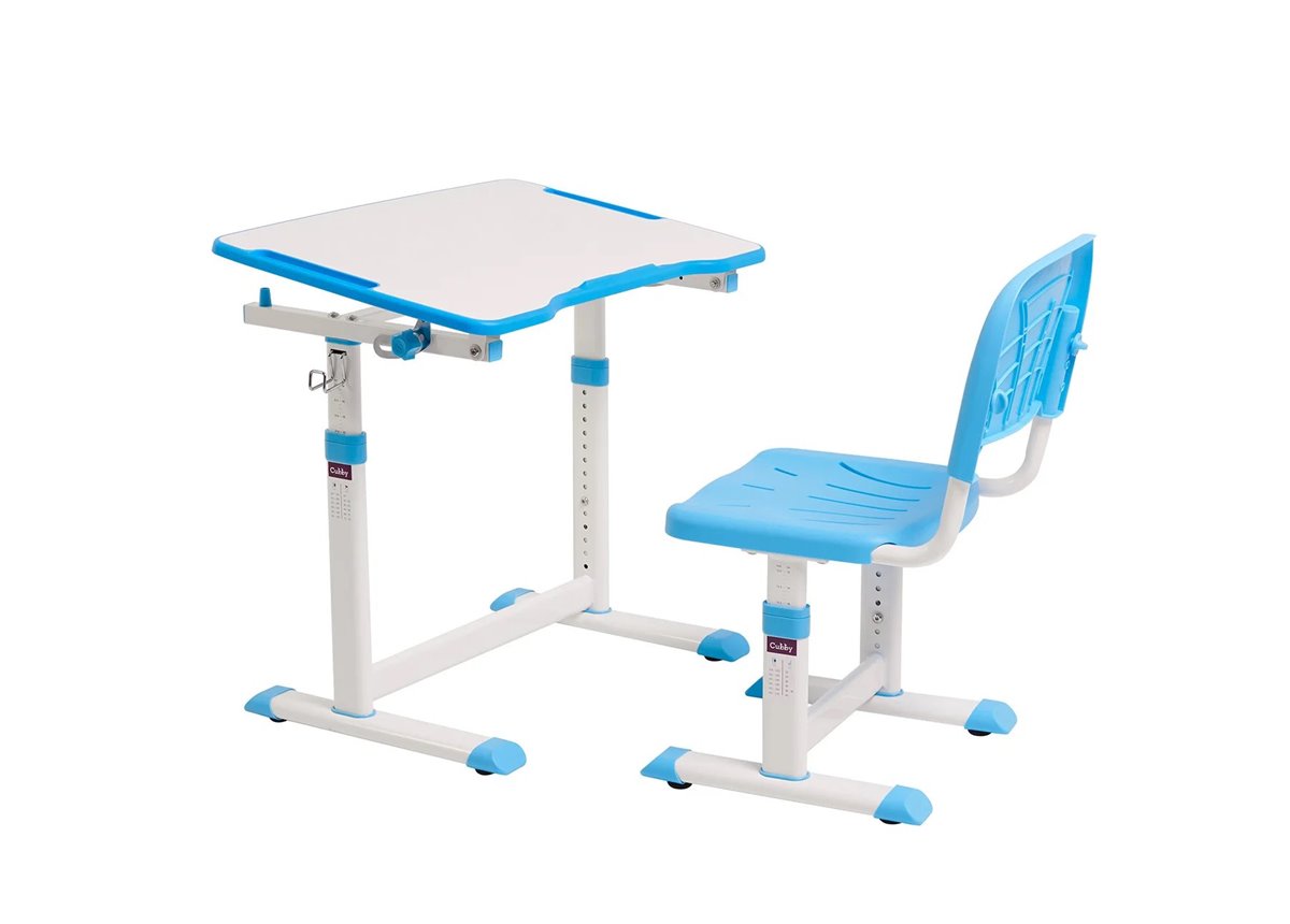Комплект Cubby парта + стул трансформер OLEA BLUE  FunDesk