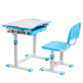 Комплект Cubby парта + стул трансформер SORPRESA BLUE FunDesk