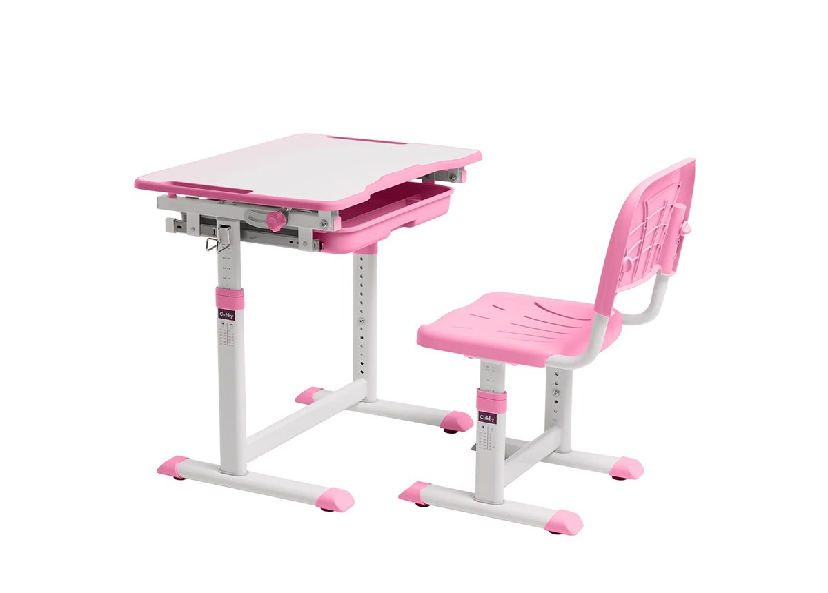 Комплект Cubby парта + стул трансформер SORPRESA PINK FunDesk