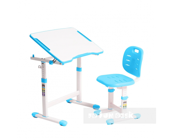 Комплект Cubby парта + стул трансформер OMINO BLUE FunDesk