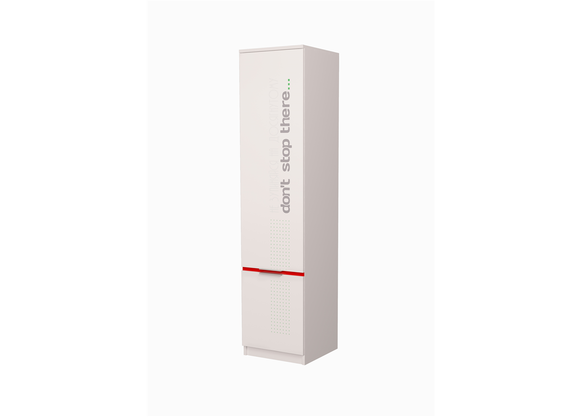 Пенал БМВ с высокими фасадами 4 AUTO MebelKon 211x45x50