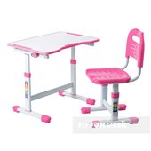Комплект Fundesk парта + стул трансформерSole II Pink FunDesk
