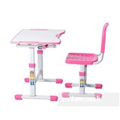 Комплект Fundesk парта + стул трансформерSole II Pink FunDesk
