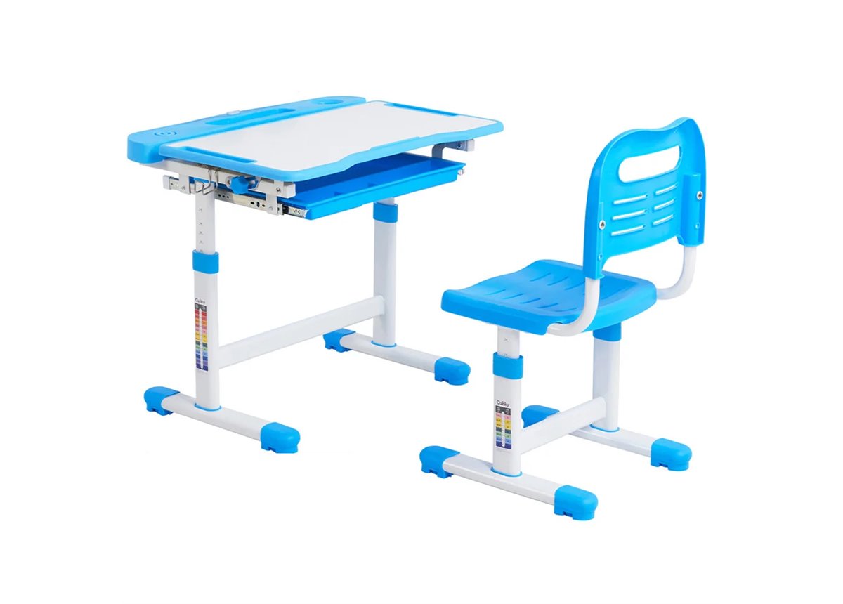 Комплект Cubby парта + стул трансформер Vanda Blue FunDesk