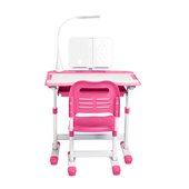 Комплект Cubby парта + стул трансформер Vanda Pink FunDesk