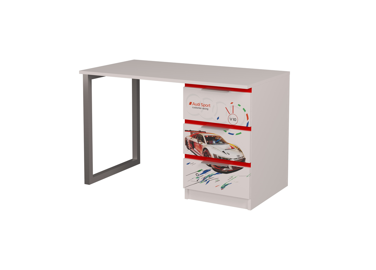 Стол Ауди-4 AUTO MebelKon 75x120x65