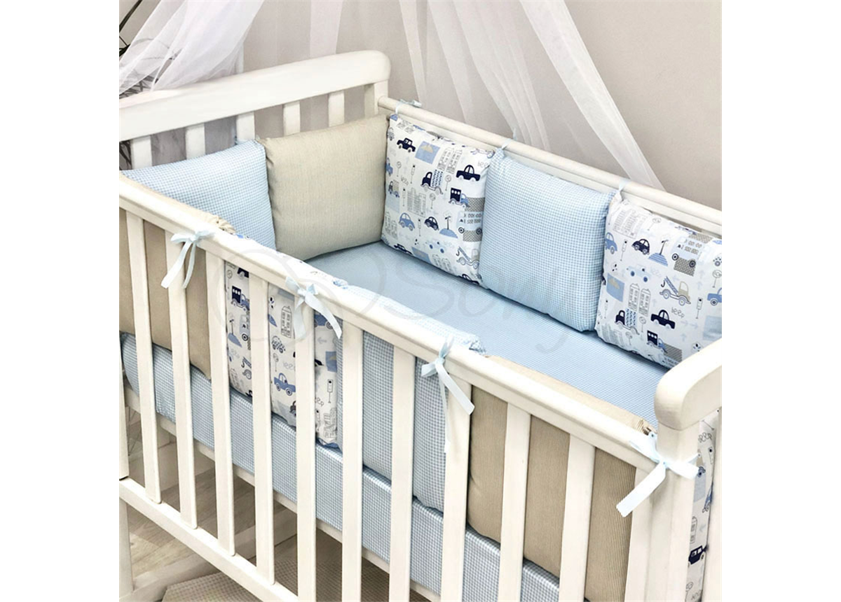 Сменные чехлы для бортиков Baby Design City Маленькая Соня