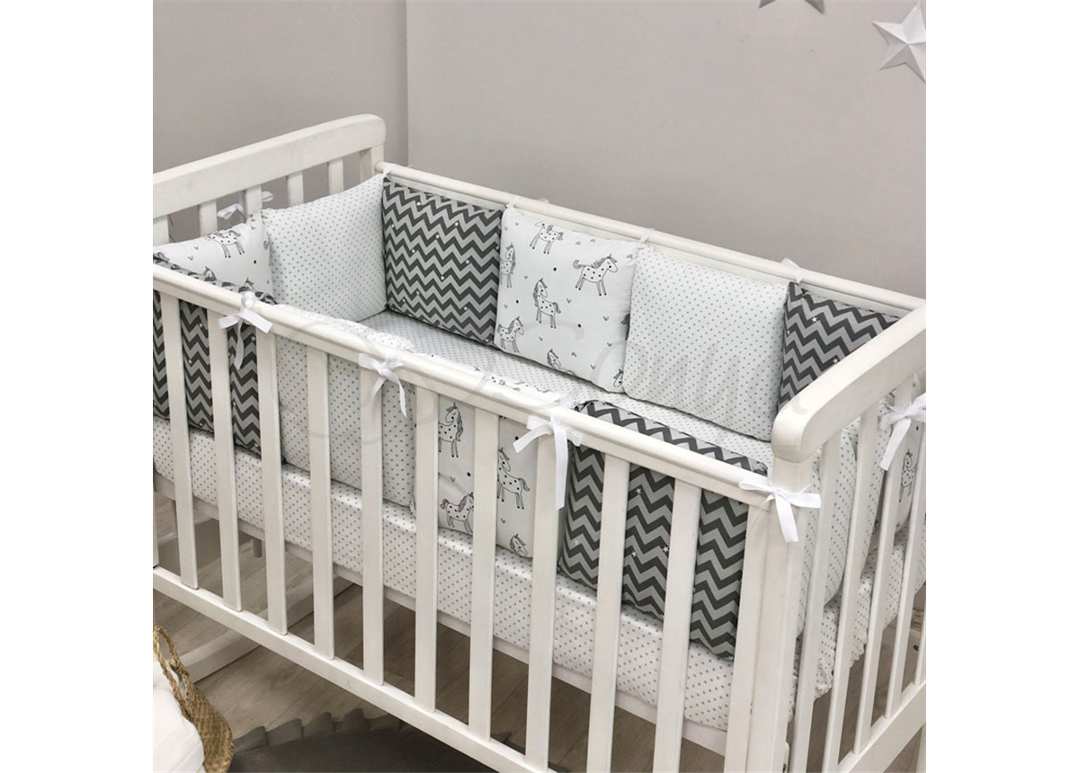 Сменные чехлы для бортиков Baby Design Единороги Маленькая Соня