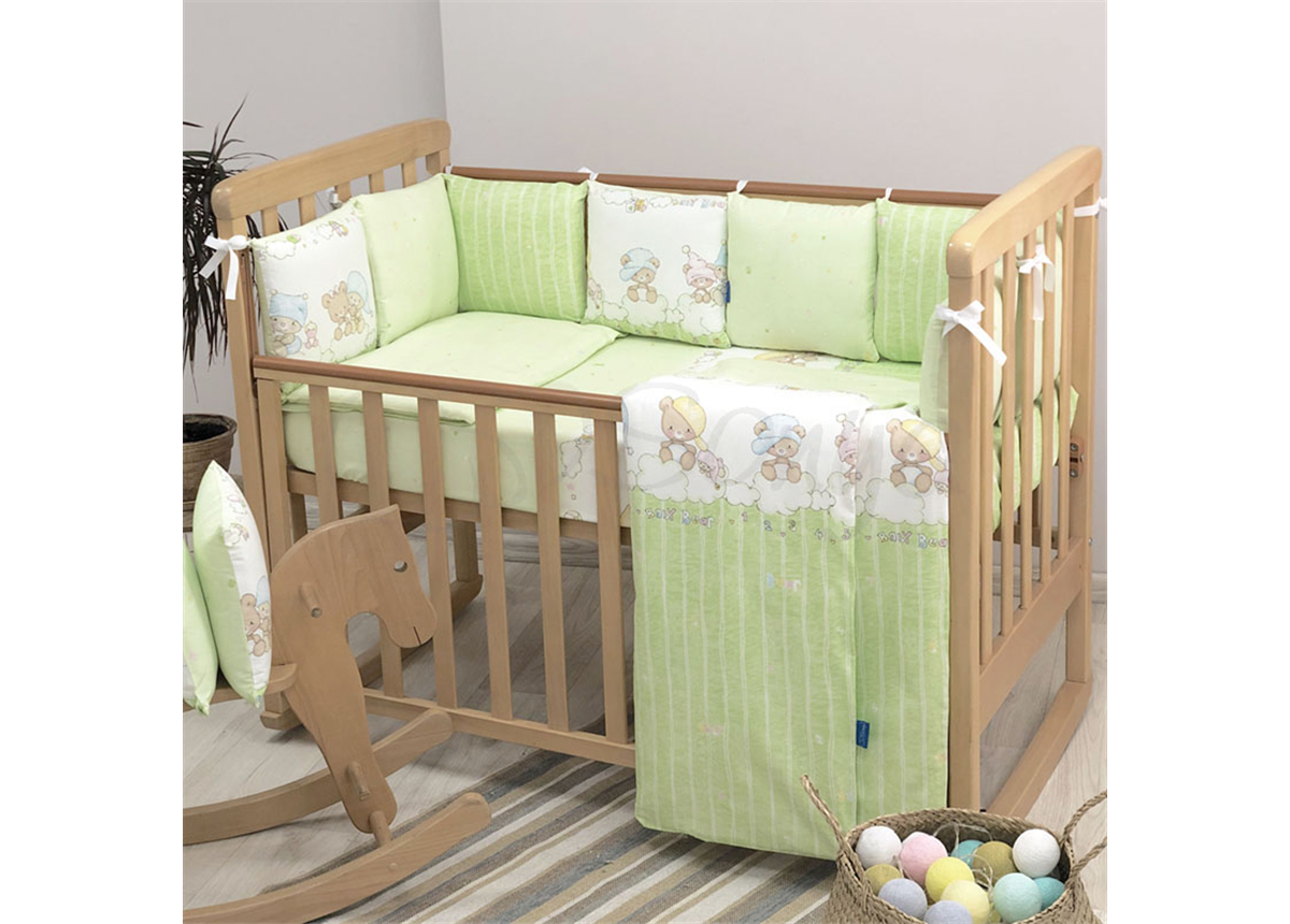 Сменные чехлы для бортиков Baby Design Малыши в шапочках Маленькая Соня