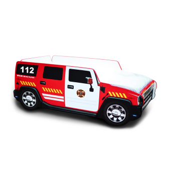 Кровать-машина ДЖИП Fireman JF1150170 (103) 70x150