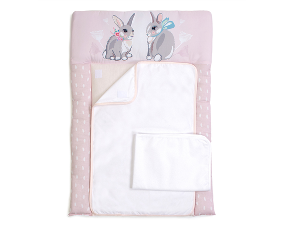 Пеленальный матрас Summer Bunny Veres 50x70 розовый Пеленальный матрас Summer Bunny Veres 50x70 розовый
