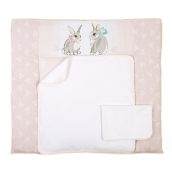 Пеленальный матрас Summer Bunny Veres 72x80 розовый