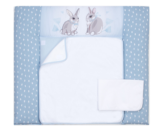 Пеленальный матрас Summer Bunny Veres 72x80 голубой Пеленальный матрас Summer Bunny Veres 72x80 голубой