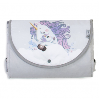 Дорожный пеленальный матрас Unicorn love Veres 50x70