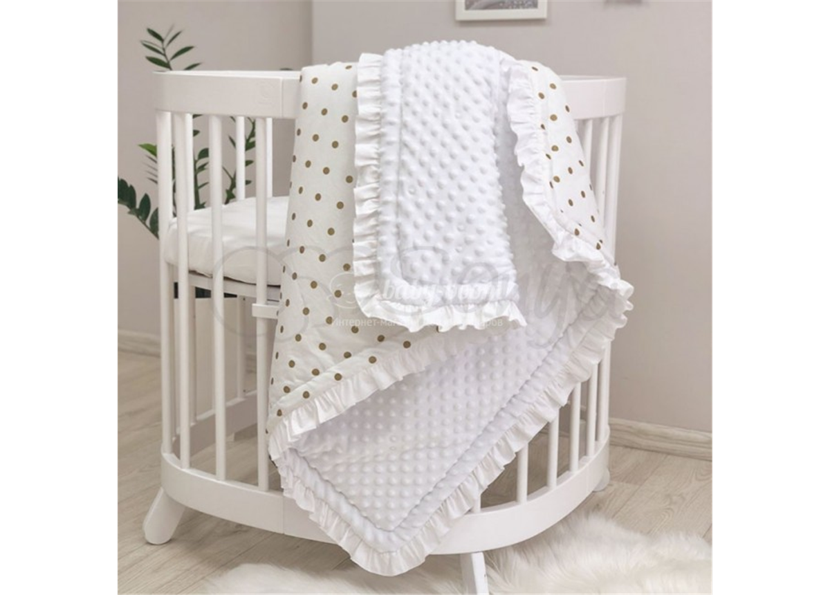 Плед конверт Shine серебро 80х100 Маленькая Соня