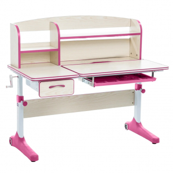 Парта Ammi Pink (1+1) Cubby FUNDESK