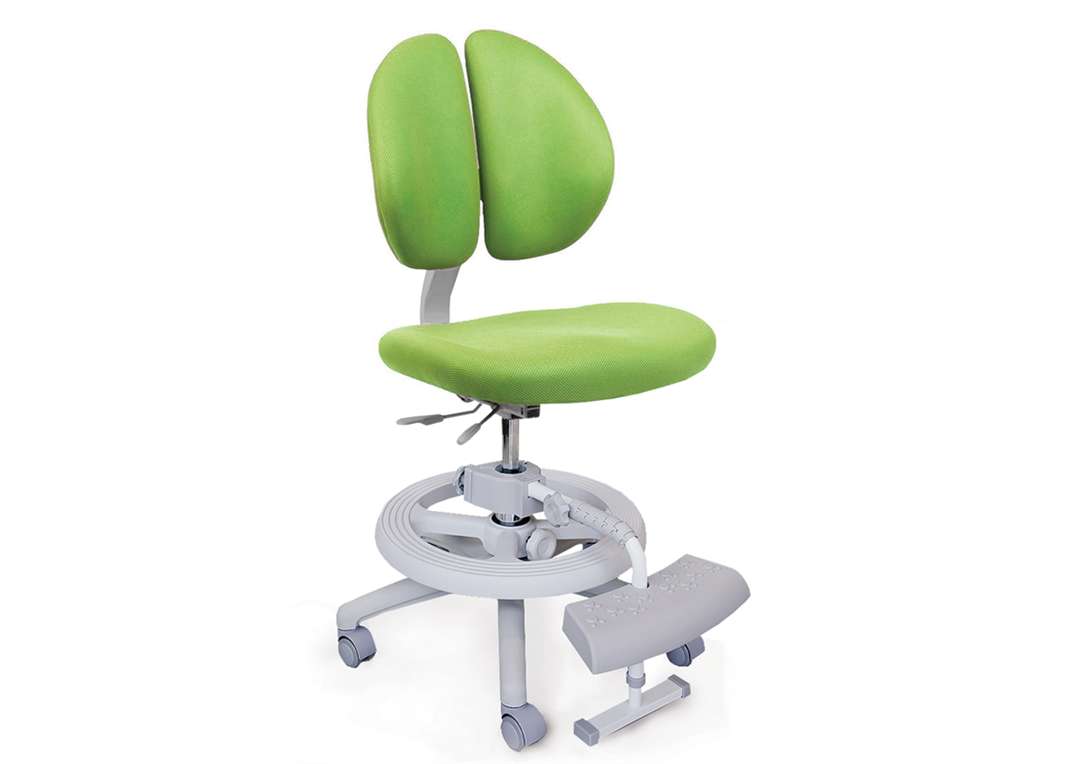 Кресло Mealux Duo Kid Plus B (арт. Y-616 B plus) - обивка синяя с шариками