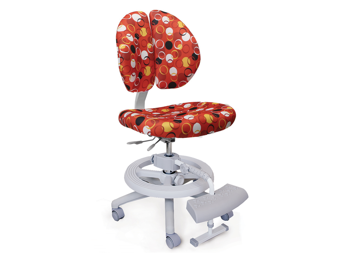 Кресло Mealux Duo Kid Plus B (арт. Y-616 B plus) - обивка синяя с шариками