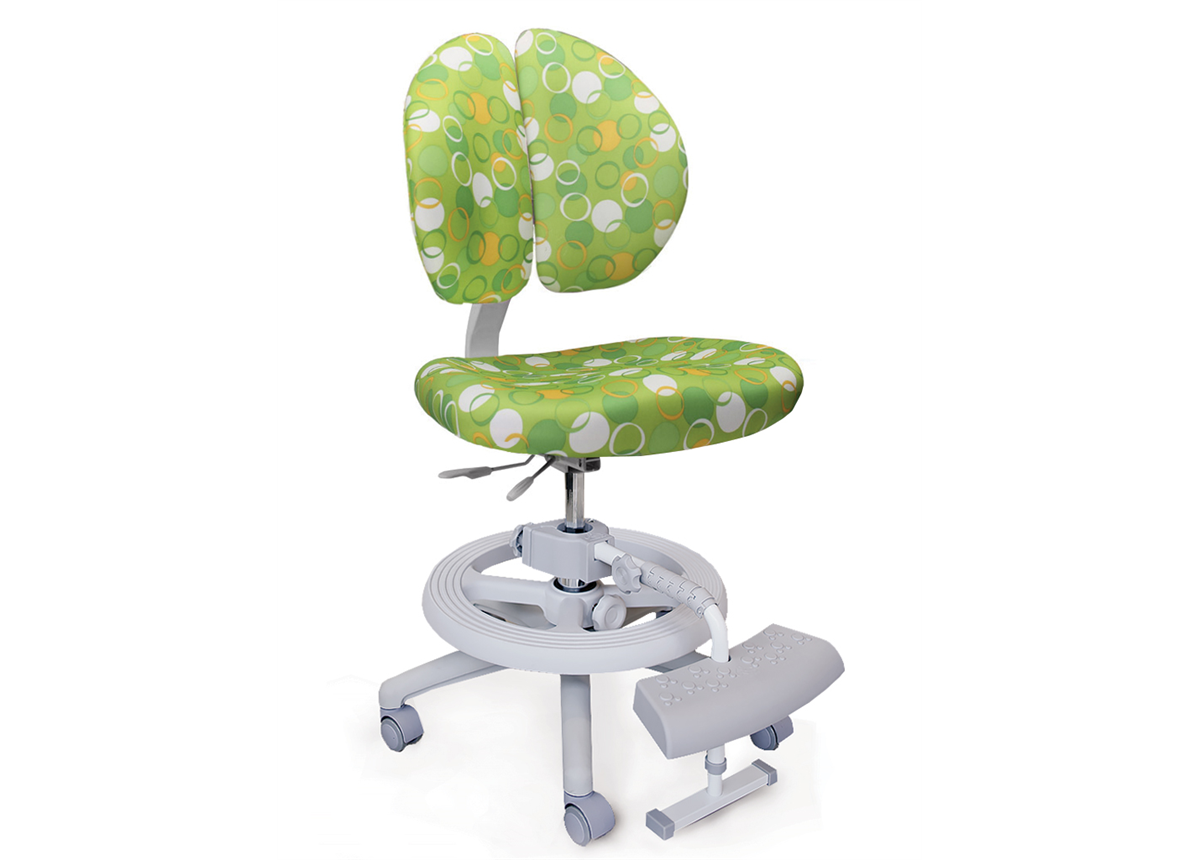 Кресло Mealux Duo Kid Plus B (арт. Y-616 B plus) - обивка синяя с шариками