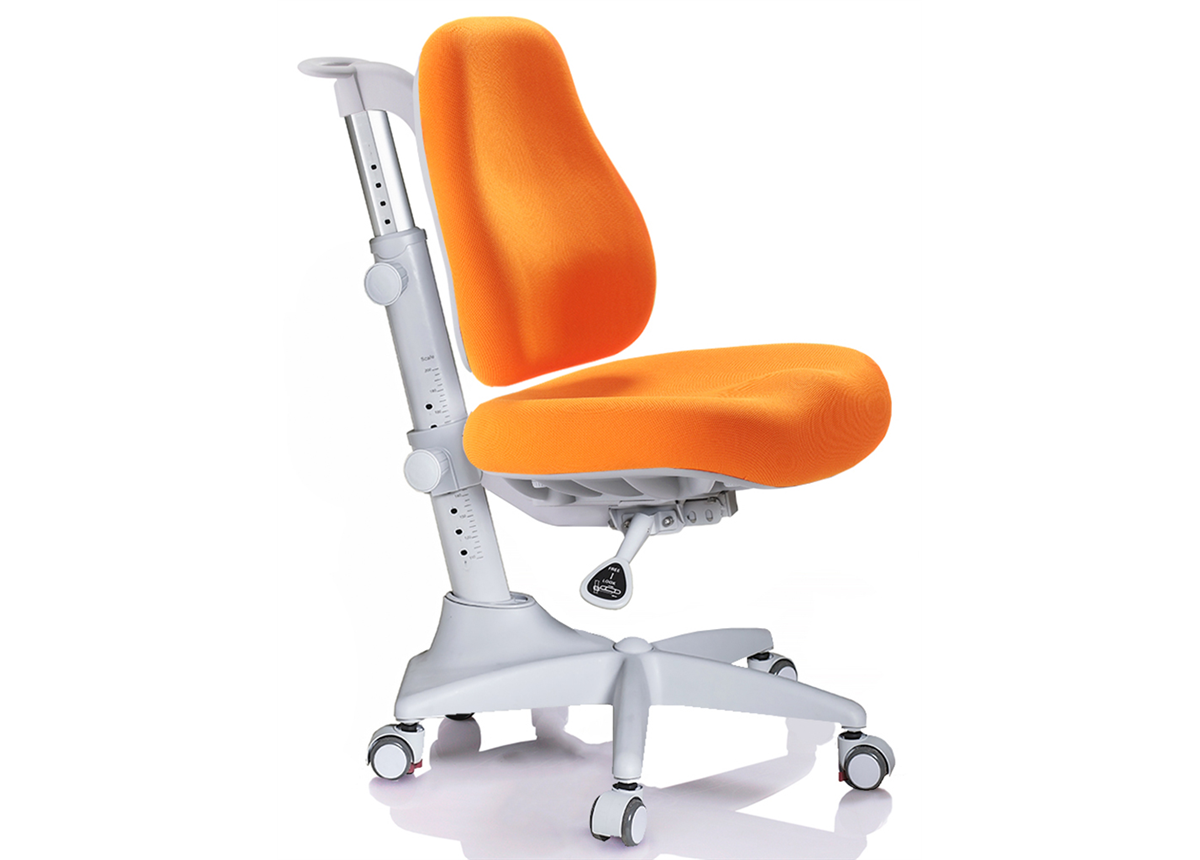 Кресло Mealux Match F Gray base (арт. Y-528 F) - обивка синяя с мячиками