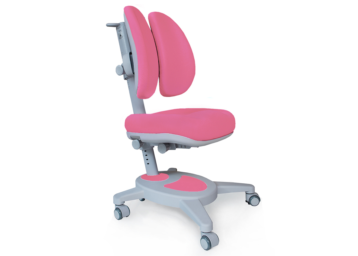 Кресло Mealux Onyx Duo ABK (арт. Y-115 ABK) - обивка голубая с буквами