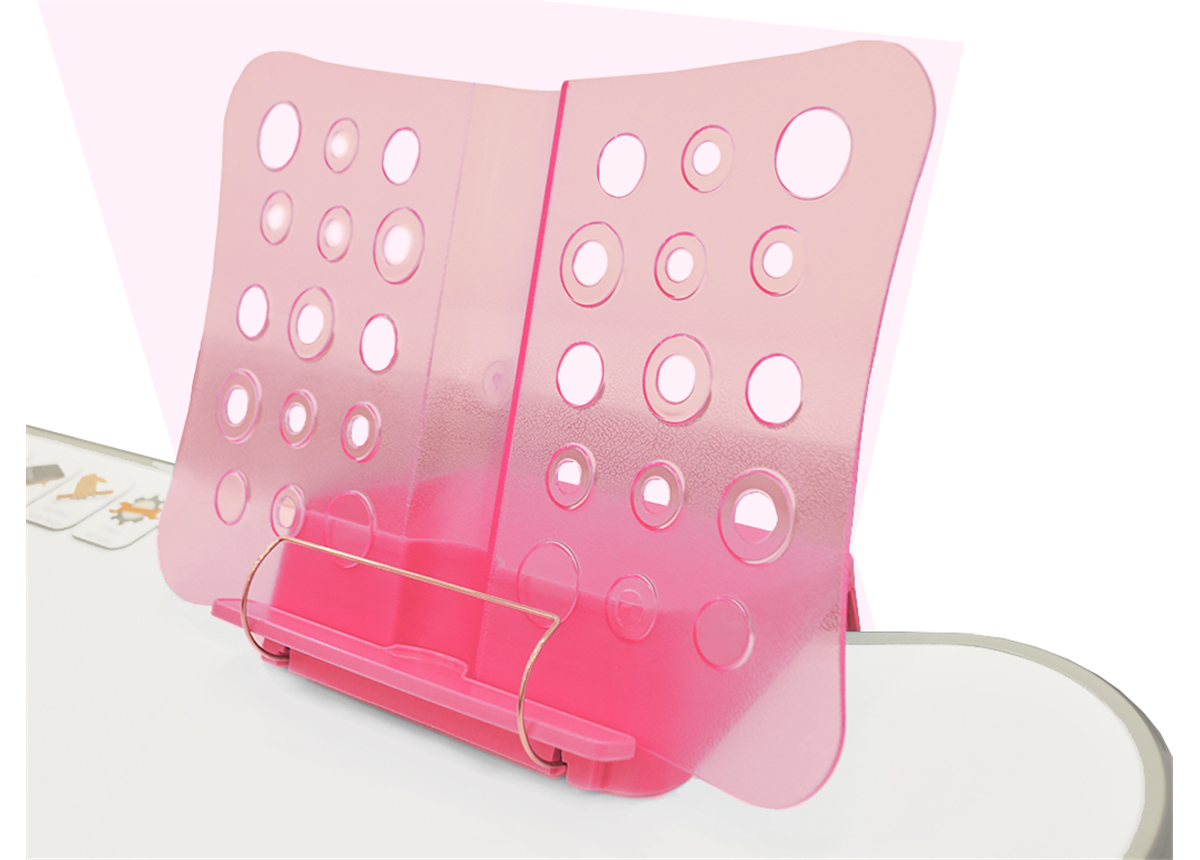 Подставка для книг BD-P2 Mealux розовый