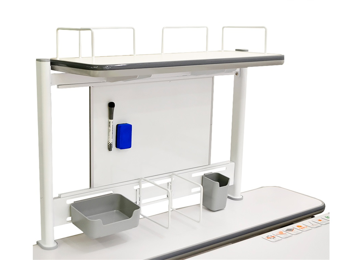 Книжная полка BD-P17 W Mealux белый