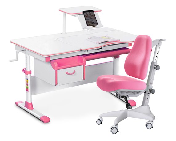 Комплект Evo-40 PN Pink (арт. Evo-40 PN + кресло Y-528 KP) Evo-kids розовый