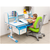 Комплект Evo 50 BL Blue (арт. Evo-50 BL + кресло Y-115 ABK) Evo-kids голубой