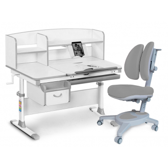 Комплект Evo-50 G Grey (арт. Evo-50 G + кресло Y-115 G) Evo-kids серый