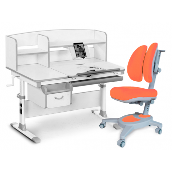 Комплект Evo-50 G Grey (арт. Evo-50 G + кресло Y-115 KY) Evo-kids серый