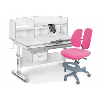 Комплект Evo-50 G Grey (арт. Evo-50 G + кресло Y-408 KP) Evo-kids серый