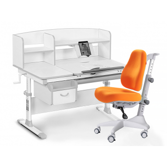 Комплект Evo 50 G Grey (арт. Evo-50 G + кресло Y-528 KY) Evo-kids серый