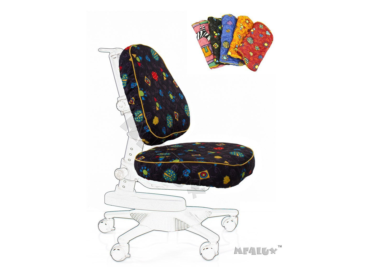 Чехол GB XL для кресeл Y-818/Y-527 Mealux черная с жучками