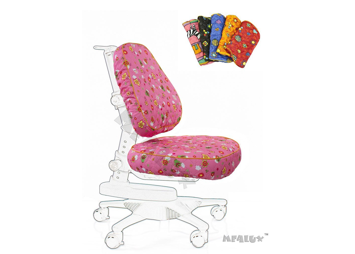 Чехол PN XL для кресeл Y-818/Y-527 Mealux розовый с цветочками