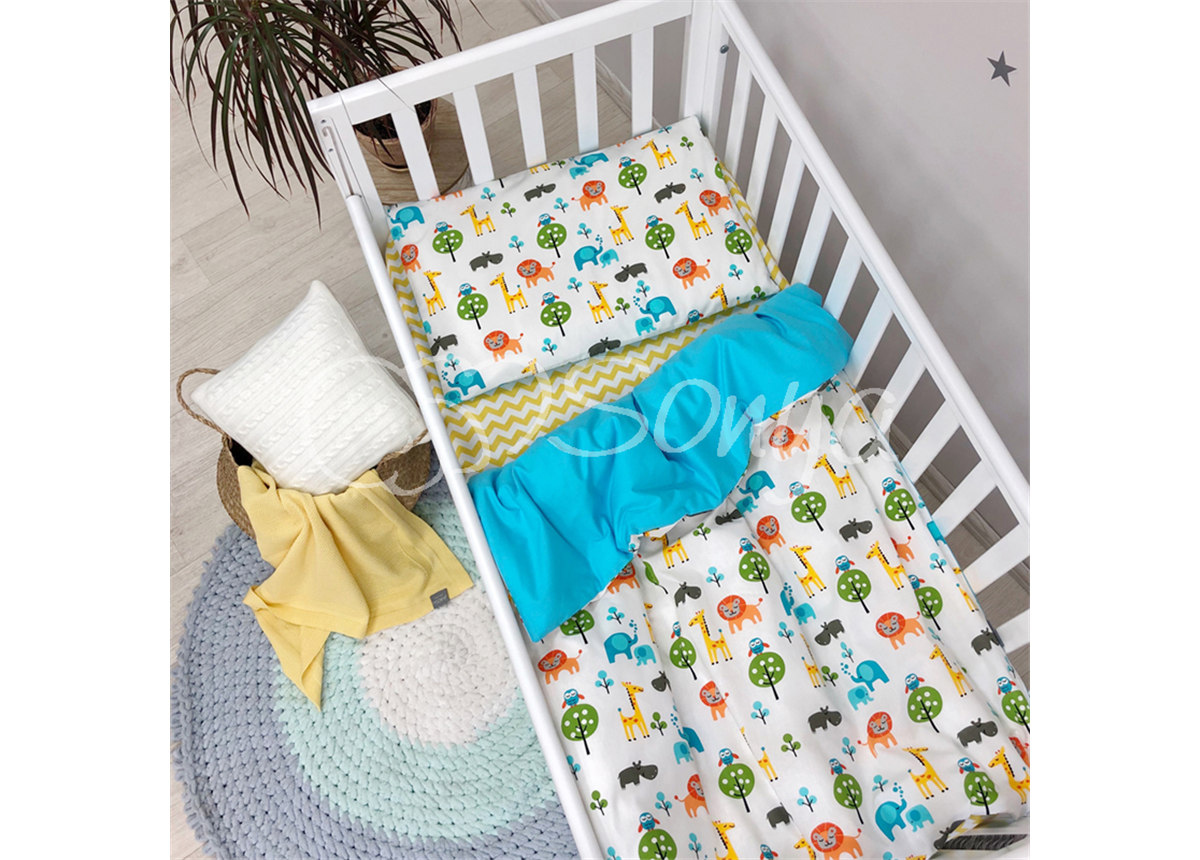Сменный комплект постельного белья Baby Mix Сафари Маленькая Соня