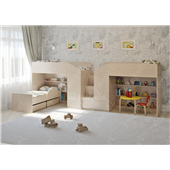 Кровать для троих детей Дерби Fmebel 80x190